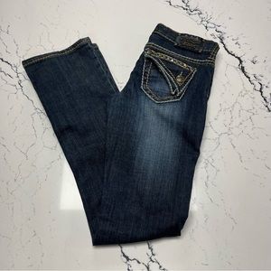 Antique Rivet Jeans size 25 like new
